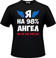 картинка Майка "Ангел" фото