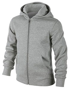 картинка Толстовка серая с молнией